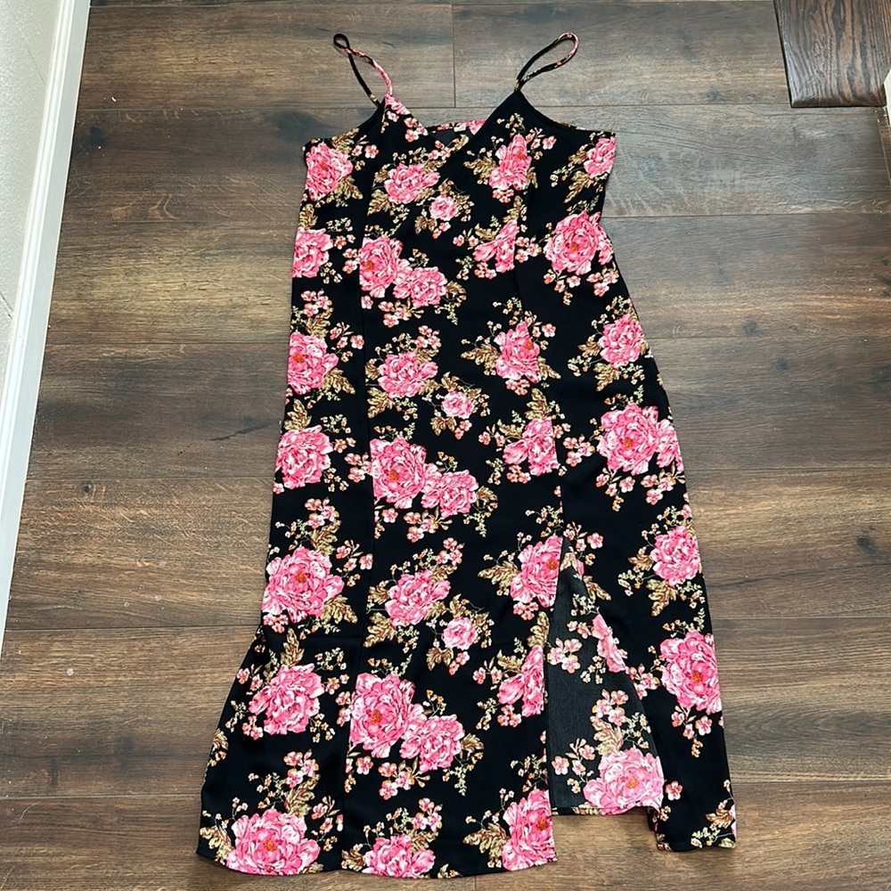 Midi Floral Dress